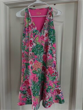 Lilly Pulitzer Large Anaia Active Dress in Journey to the Jungle
